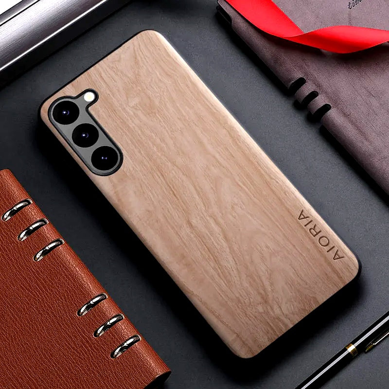 Bamboo Wood Pattern Leather Case – Samsung Galaxy - Urban Marketplace