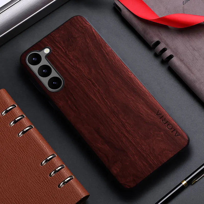 Bamboo Wood Pattern Leather Case – Samsung Galaxy - Urban Marketplace