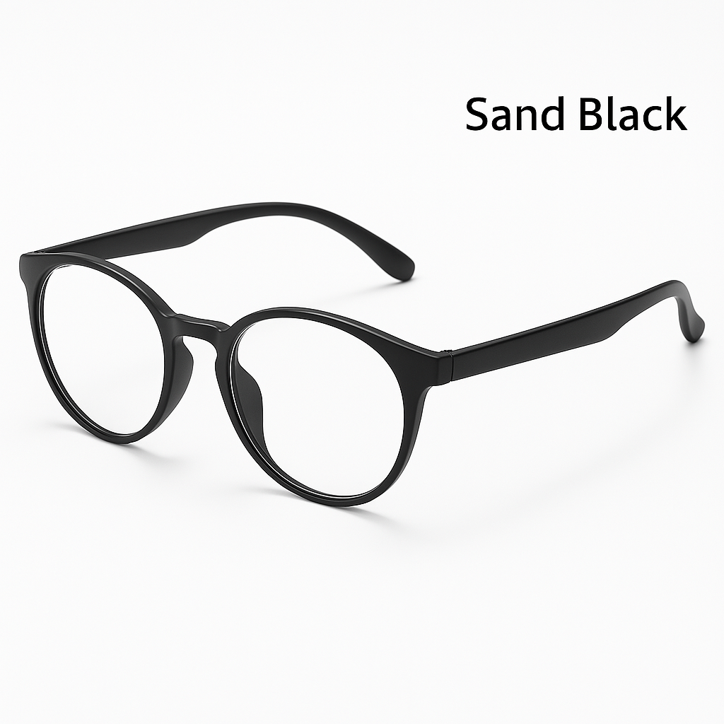 Blue Light Blocking Glasses in Black – Classic Frame Screen Glasses for Eye Strain Relief and Digital Comfort
