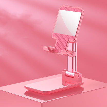 Portable Phone and Tablet Stand in Pink – Stylish Foldable Device Holder for Hands-Free Viewing Anywhere
