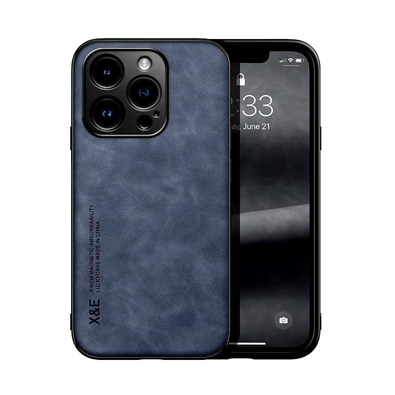 Luxury Leather iPhone Case - Urban Marketplace 