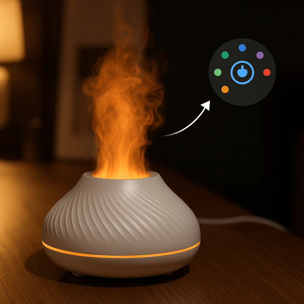 LumoMist™ Glow Desk Diffuser - Urban Marketplace 