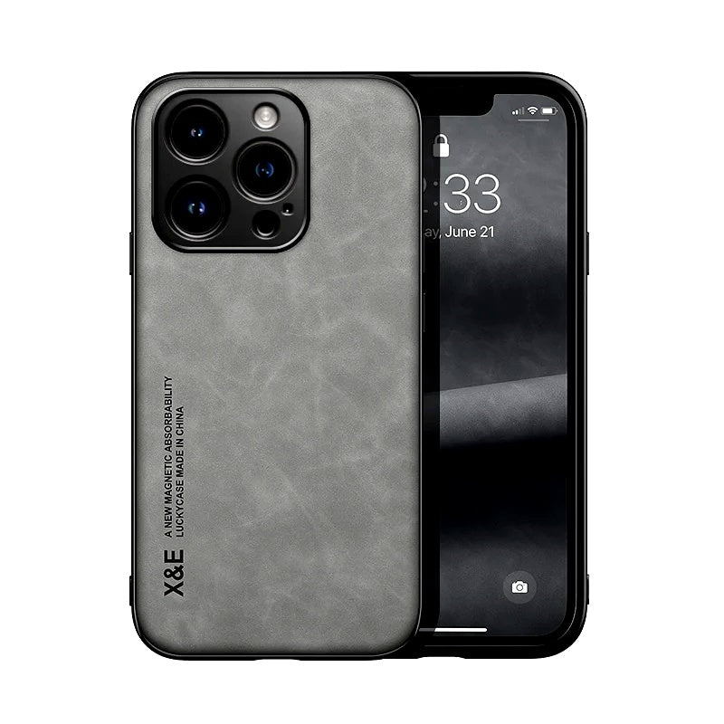 Luxury Leather iPhone Case - Urban Marketplace 