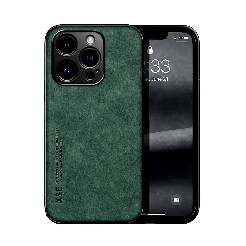 Luxury Leather iPhone Case - Urban Marketplace 