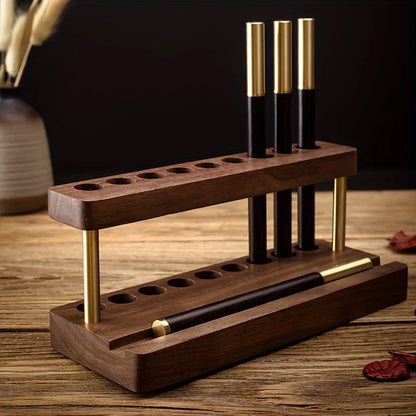 Handmade Walnut Wood Phone Stand - Urban Marketplace 