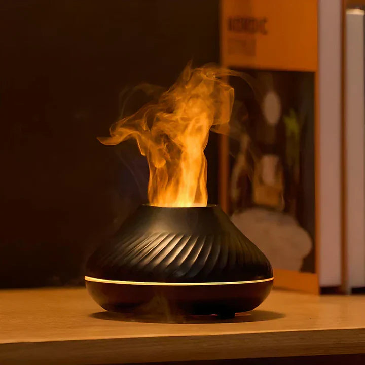 LumoMist Glow™ – Diffuseur de bureau avec lumière ambiante douce