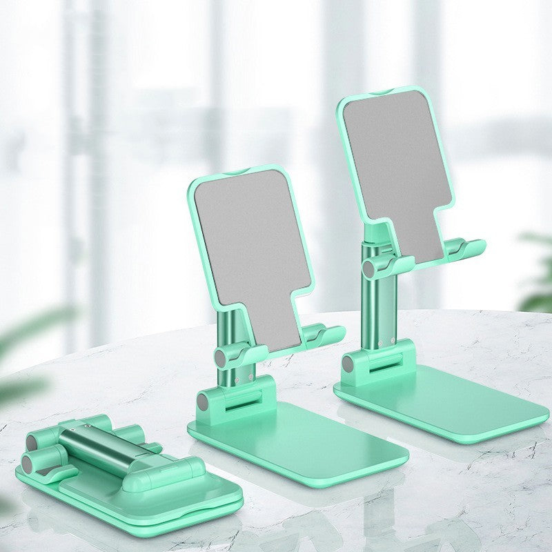 Portable Phone and Tablet Stand in Green – Compact Multi-Angle Stand for Smartphones and Tablets