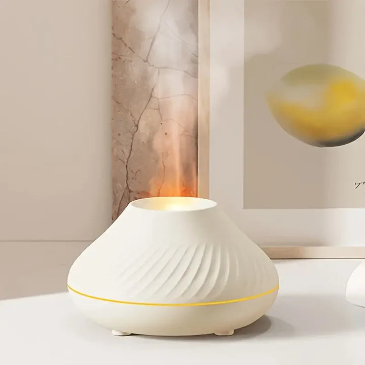 LumoMist Glow™ – Diffuseur de bureau avec lumière ambiante douce